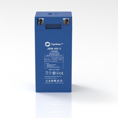 Copper Terminal Sealed Lead Acid Battery 2v 400ah Solar Agm